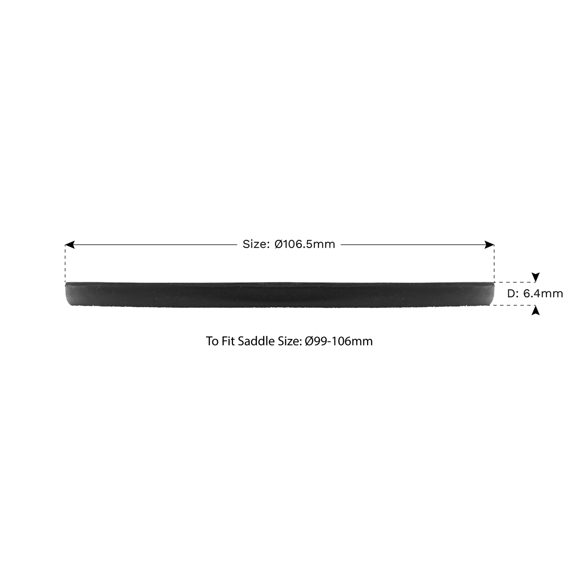 Sealey JP02 Safety Rubber Jack Pad - Type B - additional view 3