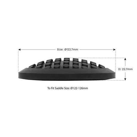 Sealey JP05 Safety Rubber Jack Pad - Type C - additional view 2