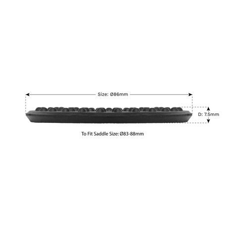 Sealey JP11 Safety Rubber Jack Pad - Type B - additional view 2