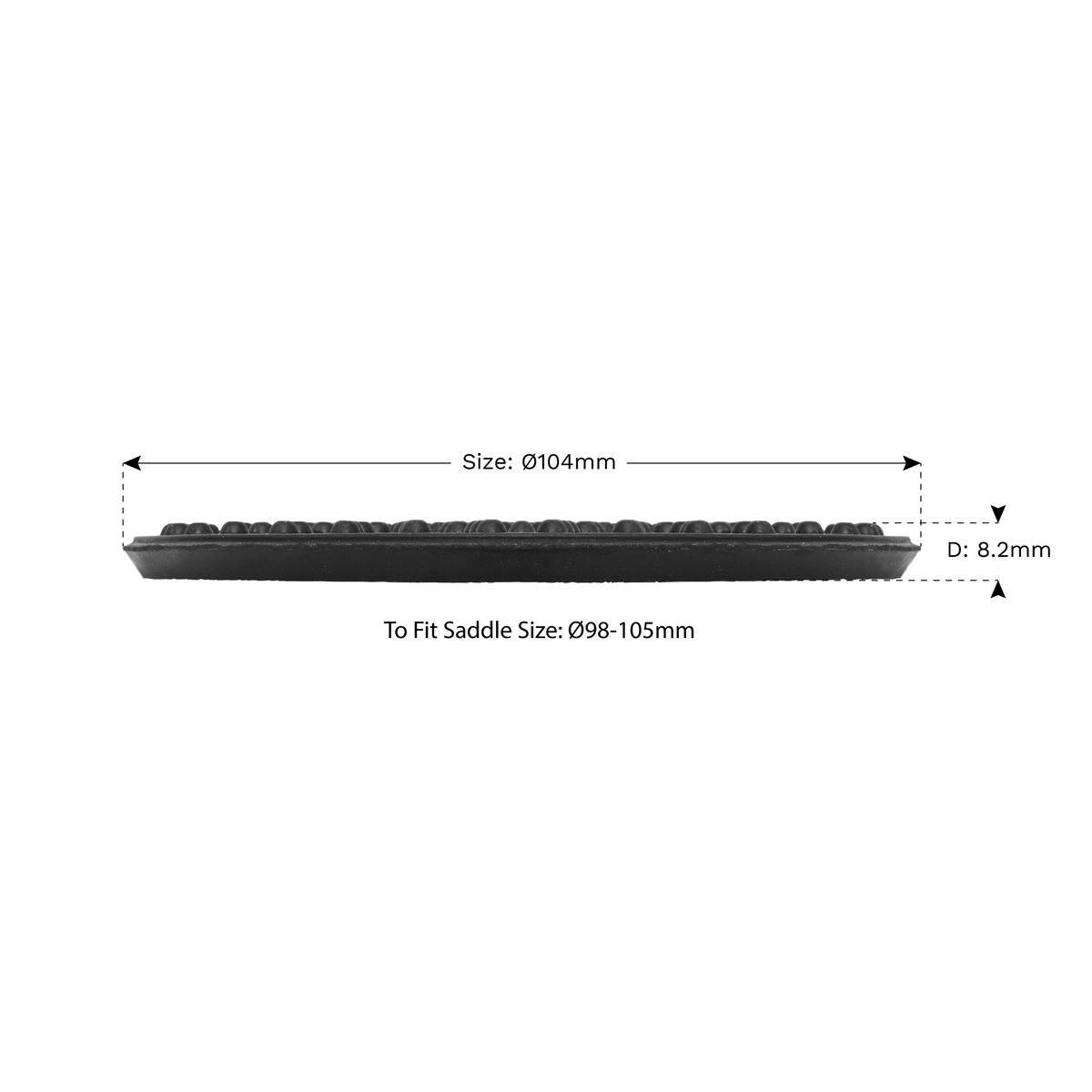 Sealey JP15 Safety Rubber Jack Pad - Type B - additional view 3