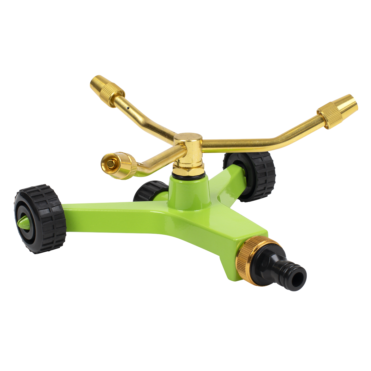 Sealey JS2032 3-Arm Brass Sprinkler with Metal Wheeled Base - additional view 6