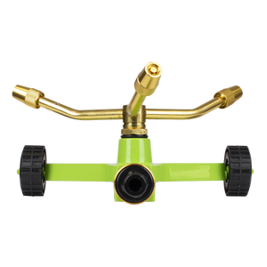 Sealey JS2032 3-Arm Brass Sprinkler with Metal Wheeled Base - additional view 8