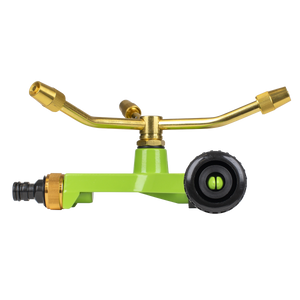 Sealey JS2032 3-Arm Brass Sprinkler with Metal Wheeled Base - additional view 9