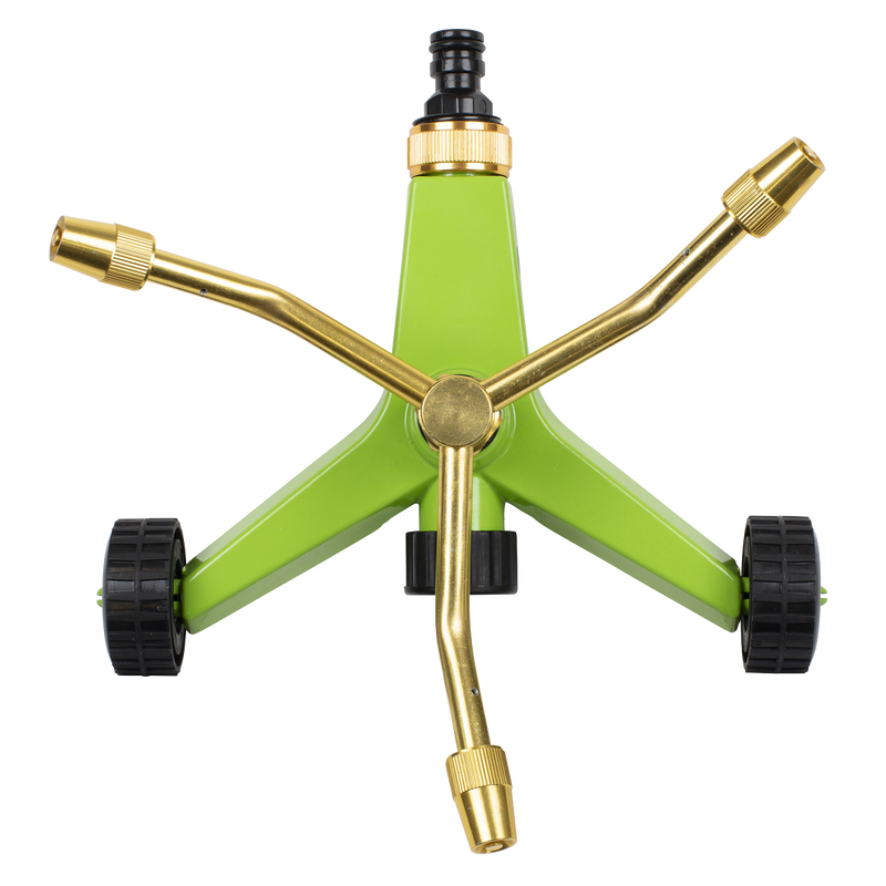 Sealey JS2032 3-Arm Brass Sprinkler with Metal Wheeled Base - additional view 10