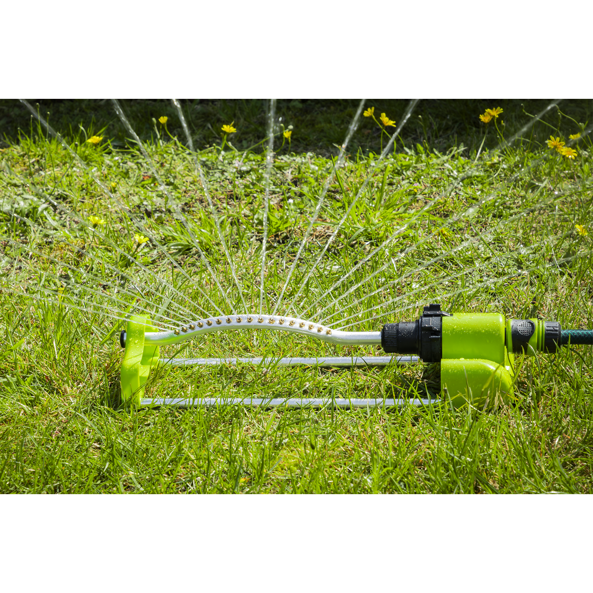 Sealey JS2122 Oscillating Water Sprinkler 17 Nozzles with Brass Heads - additional view 4