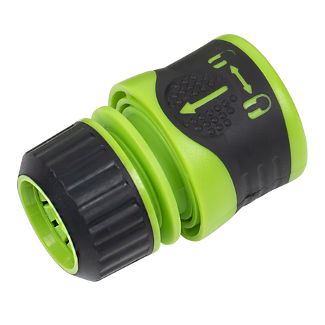 Sealey JS3050 Soft-Touch Hose Connector with Lock 1/2"-5/8"