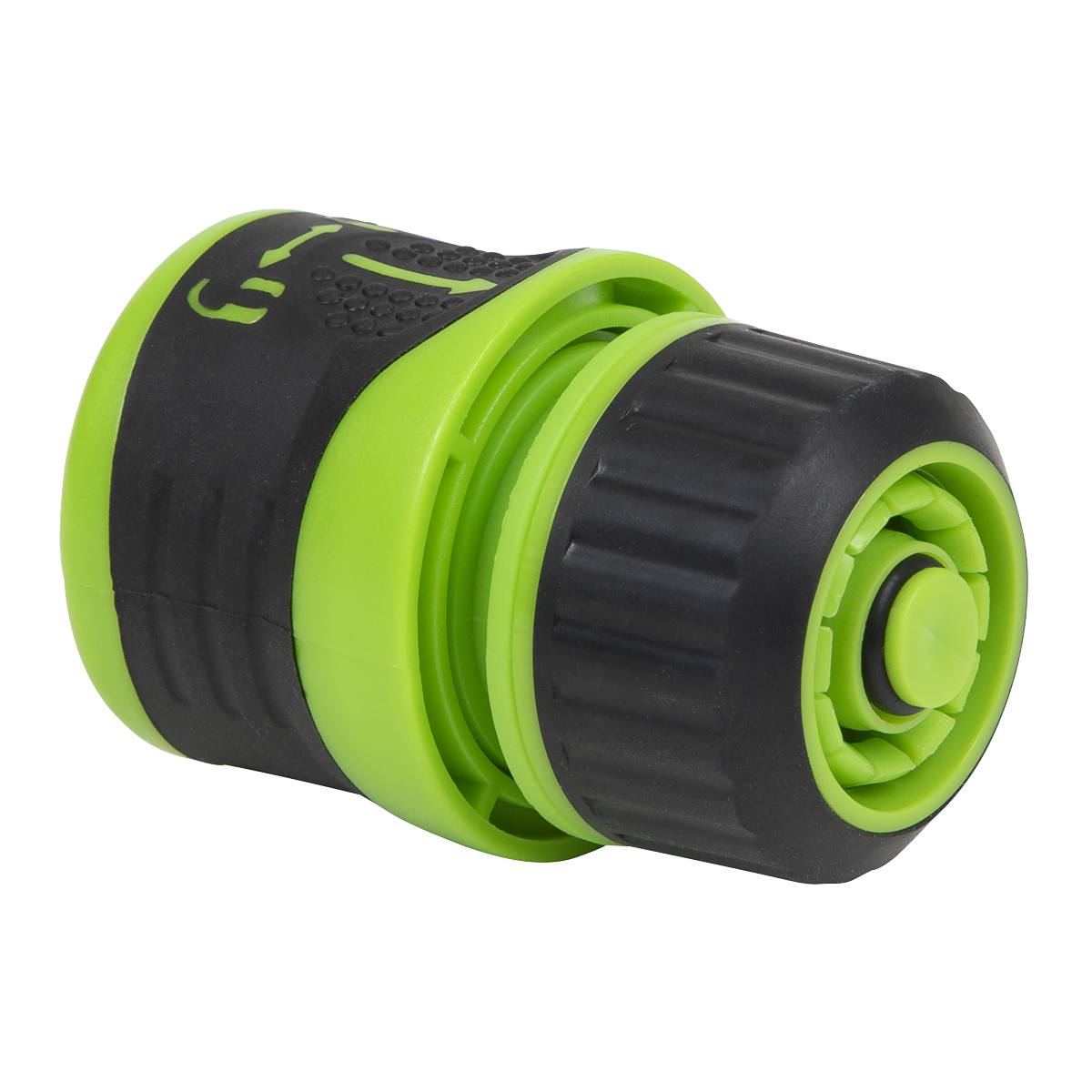 Sealey JS3051 Soft-Touch Hose Connector With Water Stop & Lock 1/2"-5/8" - additional view 4