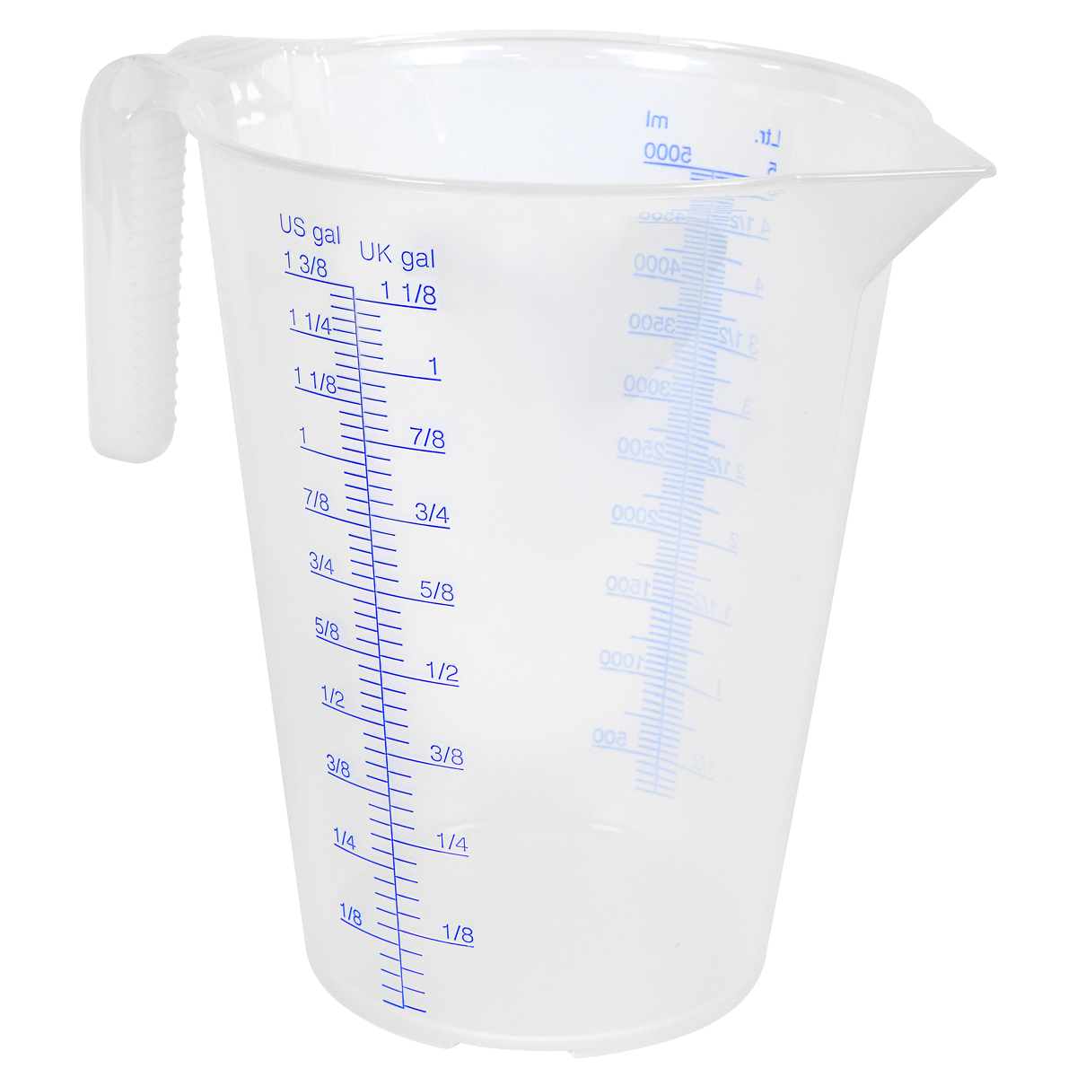 Sealey JT5000 Translucent Measuring Jug 5L - additional view 3