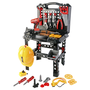 Sealey JTK2 Junior Toy Tool Kit with Workbench 90pc
