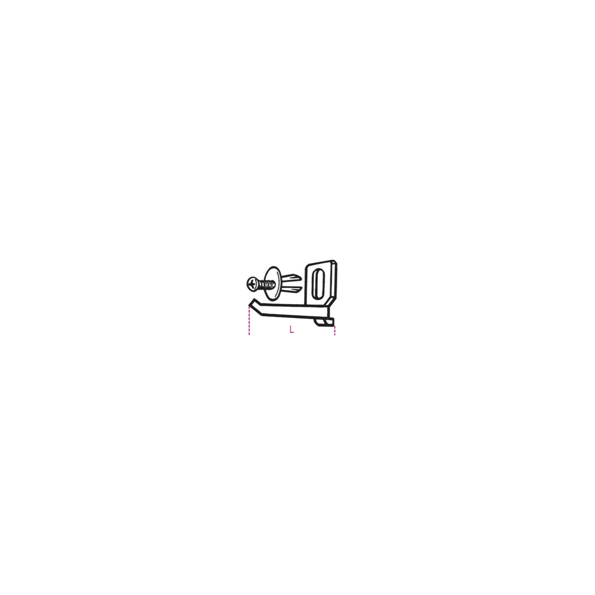 Beta Accessories For Sheet Metal Containers 90 Mm - KIT/GPS - KIT/GPS-90