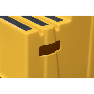 Sealey KS7 Heavy-Duty 3-Step Safety Steps with Anti-Slip Treads 150kg Capacity, Yellow - EN 14183 - additional view 11