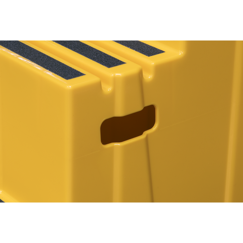 Sealey KS7 Heavy-Duty 3-Step Safety Steps with Anti-Slip Treads 150kg Capacity, Yellow - EN 14183 - additional view 11
