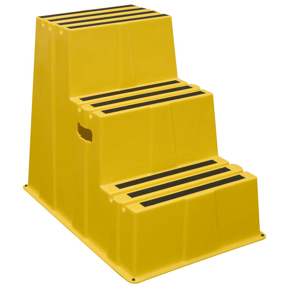 Sealey KS7 Heavy-Duty 3-Step Safety Steps with Anti-Slip Treads 150kg Capacity, Yellow - EN 14183 - additional view 12