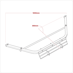 Sealey LAD002 Ladder Stand-Off - additional view 2