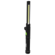 Sealey LED02G Rechargeable Aluminium Folding Pocket Light 2 COB & 1 SMD LED