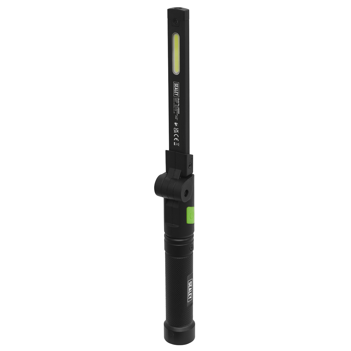 Sealey LED02G Rechargeable Aluminium Folding Pocket Light 2 COB & 1 SMD LED - additional view 4