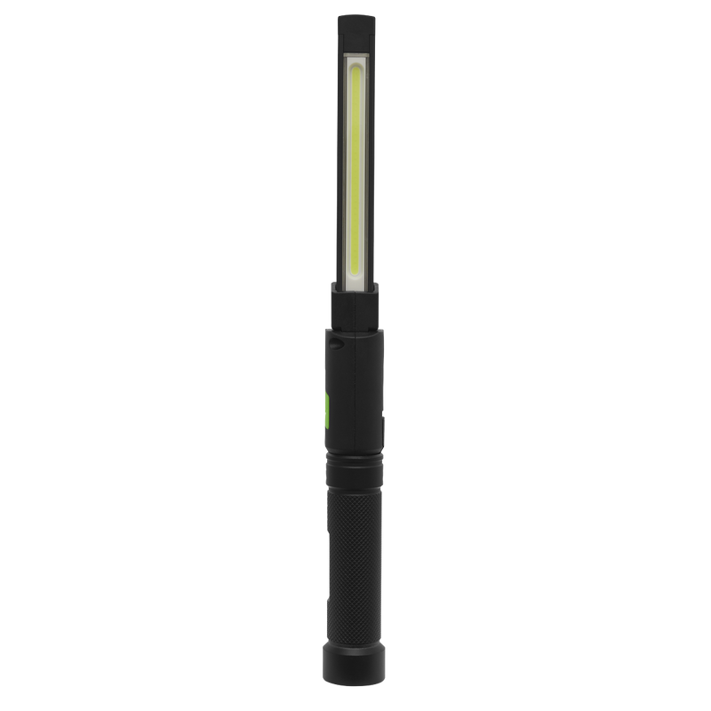 Sealey LED02G Rechargeable Aluminium Folding Pocket Light 2 COB & 1 SMD LED - additional view 2