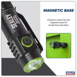 Sealey LED1000SB Rechargeable Super Beam Pocket Light 10W SMD LED - additional view 12