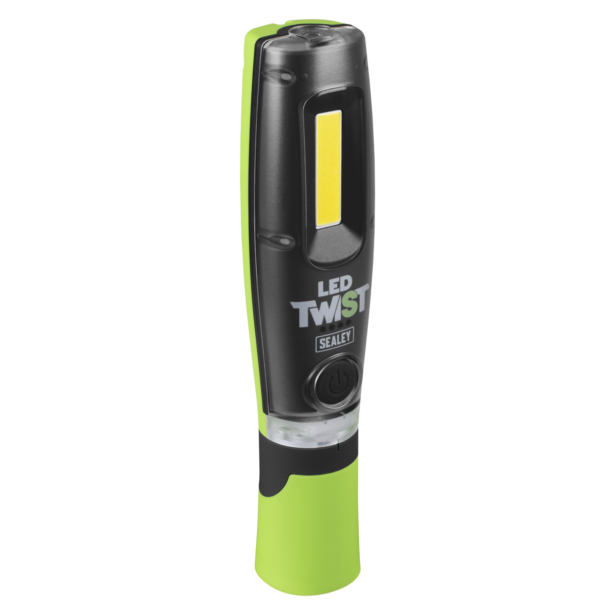Sealey LED1001G LED Twist® Rechargeable Inspection Light 8W COB & 1W SMD