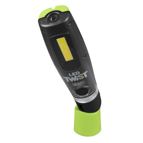 Sealey LED1001GDB LED Twist® Rechargeable Inspection Light, Green - Box of 12 - additional view 2