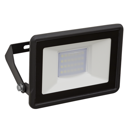 Sealey LED112 Extra-Slim Floodlight with Wall Bracket 20W SMD LED