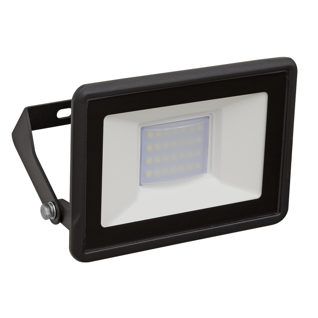 Sealey LED112 Extra-Slim Floodlight with Wall Bracket 20W SMD LED