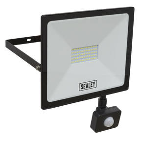 Sealey LED113PIR Extra-Slim Floodlight with PIR Sensor 50W SMD LED