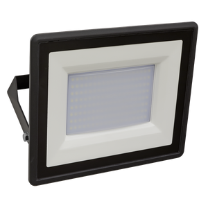 Sealey LED115 Extra-Slim Floodlight with Wall Bracket 100W SMD LED