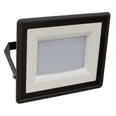 Sealey LED115 Extra-Slim Floodlight with Wall Bracket 100W SMD LED