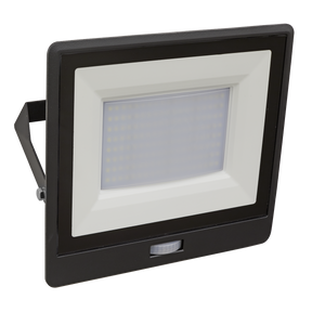 Sealey LED115PIR Extra-Slim Floodlight with PIR Sensor 100W SMD LED