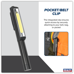 Sealey LED125 Penlight 3W COB LED - additional view 8