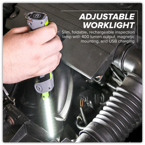 Sealey LED180 Rechargeable Slim Folding Inspection Light 4W & 1W SMD LED - additional view 20