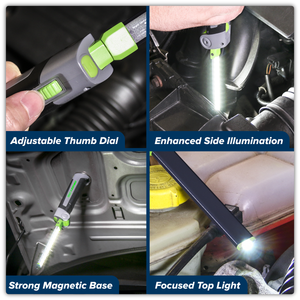 Sealey LED180 Rechargeable Slim Folding Inspection Light 4W & 1W SMD LED - additional view 21
