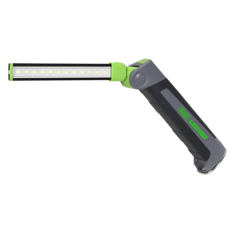 Sealey LED180 Rechargeable Slim Folding Inspection Light 4W & 1W SMD LED - additional view 6