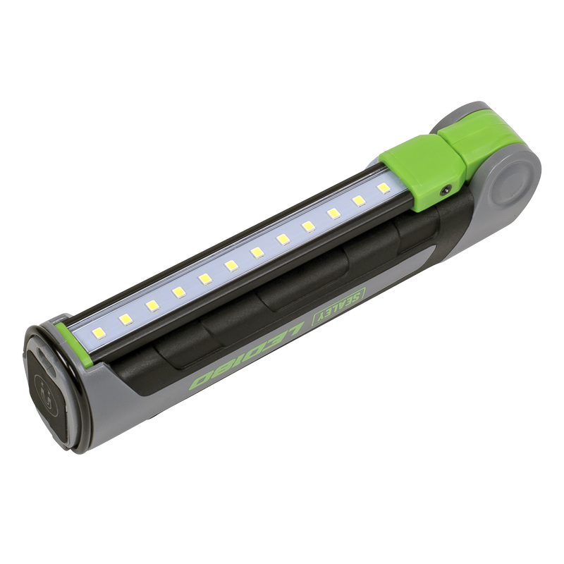 Sealey LED180 Rechargeable Slim Folding Inspection Light 4W & 1W SMD LED - additional view 4
