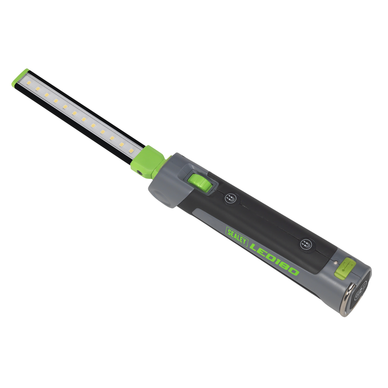 Sealey LED180 Rechargeable Slim Folding Inspection Light 4W & 1W SMD LED - additional view 12