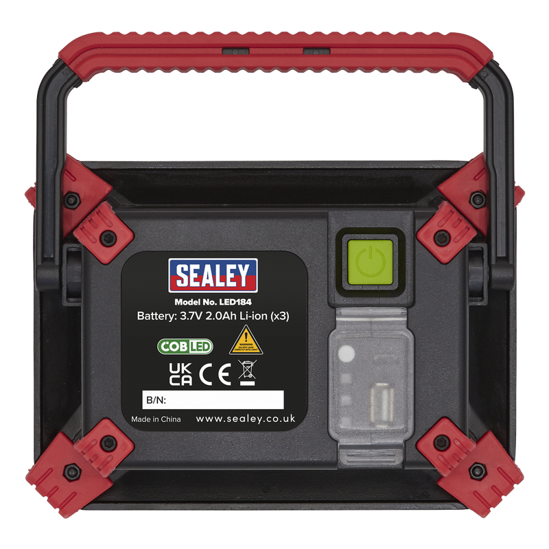 Sealey LED184 Rechargeable Portable Floodlight & Power Bank 20W COB LED - additional view 6