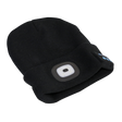 Sealey LED185W Rechargeable USB Beanie Hat with Wireless Headphones 1W SMD LED
