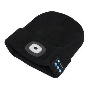 Sealey LED185W Rechargeable USB Beanie Hat with Wireless Headphones 1W SMD LED - additional view 3