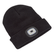 Sealey LED185 Rechargeable USB Beanie Hat 1W SMD LED