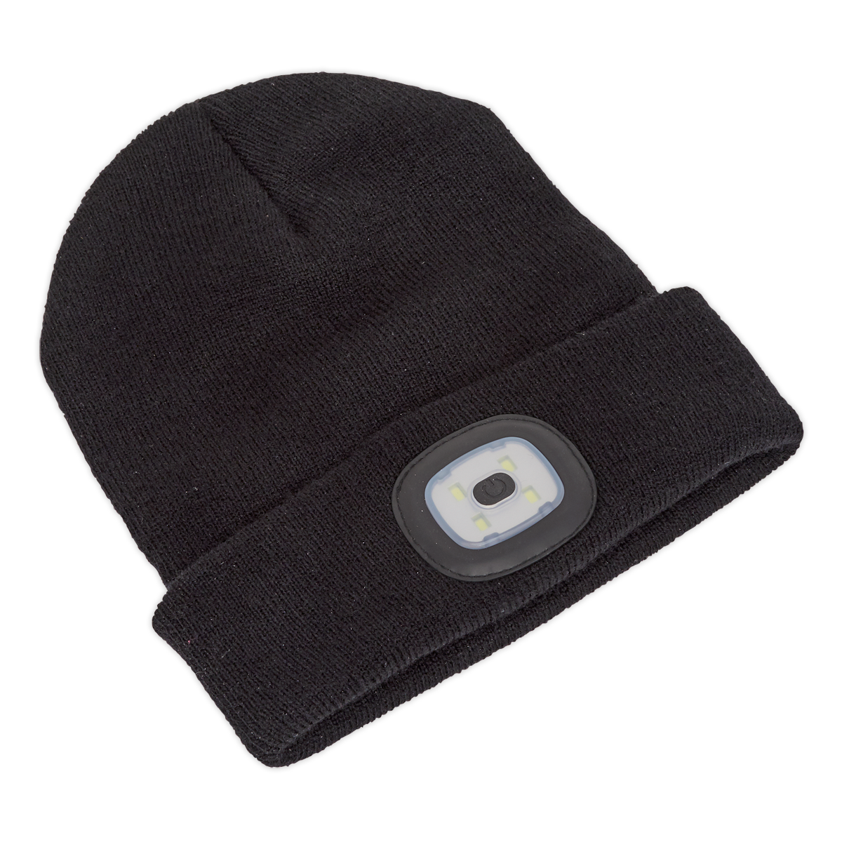 Sealey LED185 Rechargeable USB Beanie Hat 1W SMD LED