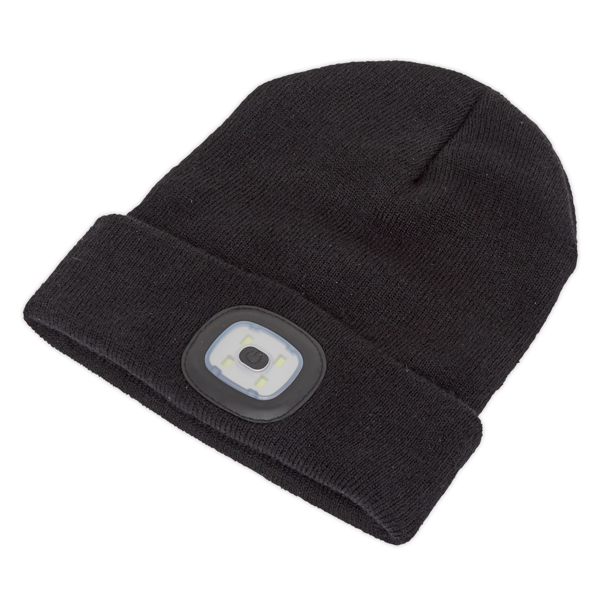 Sealey LED185 Rechargeable USB Beanie Hat 1W SMD LED - additional view 2