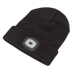 Sealey LED185 Rechargeable USB Beanie Hat 1W SMD LED - additional view 2