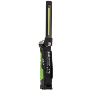 Sealey LED186 Rechargeable Slim Folding Inspection Light 6W COB LED & 1W SMD LED Lithium-ion