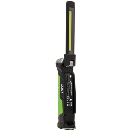 Sealey LED186 Rechargeable Slim Folding Inspection Light 6W COB LED & 1W SMD LED Lithium-ion