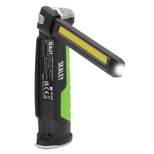 Sealey LED186 Rechargeable Slim Folding Inspection Light 6W COB LED & 1W SMD LED Lithium-ion - additional view 4