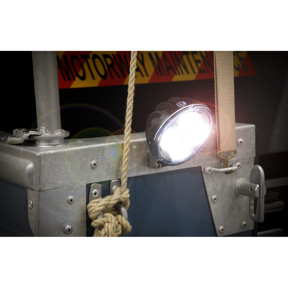 Sealey LED1R Mini Round Worklight with Adjustable Bracket 12W SMD LED - additional view 2