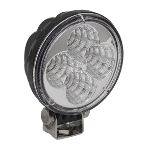 Sealey LED1R Mini Round Worklight with Adjustable Bracket 12W SMD LED