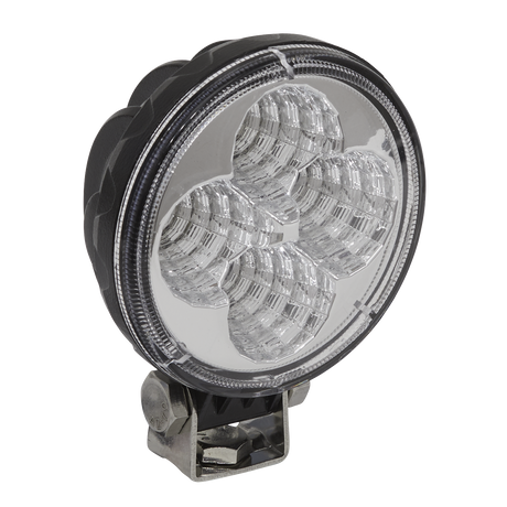 Sealey LED1R Mini Round Worklight with Adjustable Bracket 12W SMD LED