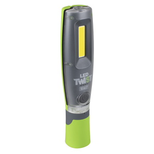 Sealey LED2001GDB LED Twist® Rechargeable Inspection Light 16W COB & 1W SMD LED, Green - Display Box of - additional view 5